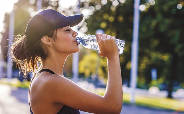 Hydrating is key in summer heat