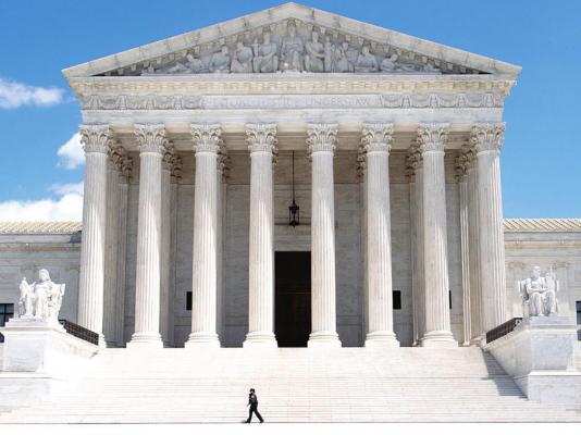The U.S. Supreme Court in Washington, D.C., May 12, 2020. (Saul Loeb/AFP/Getty Images/TNS)