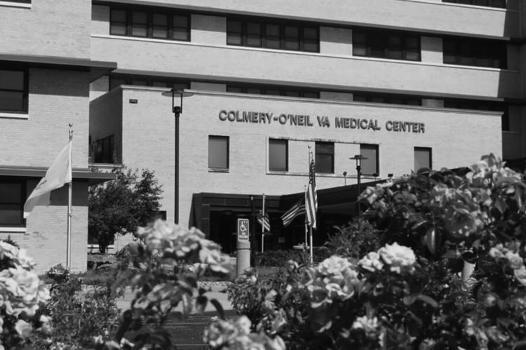 Under the recommendations made by the VA, the Topeka VA medical center would cease emergency, inpatient medical and outpatient surgical services. The facility in Leavenworth would also see a reduction from a 23-bed inpatients facility to a 12-bed observational hospital. (Noah Taborda/Kansas Reflector)