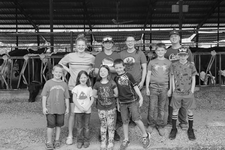 The Fawn Creek 4-Hers voted to visit the Foster Dairy Farm in Hiattville