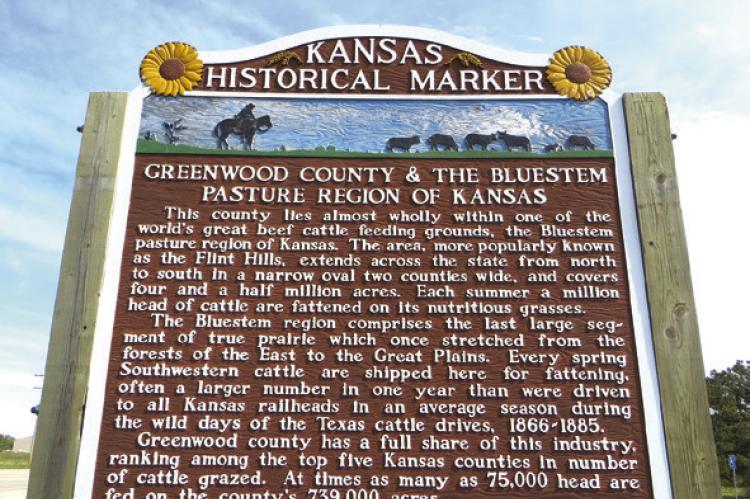 Greenwood County marker. Historical Marker Database | Courtesy Photo